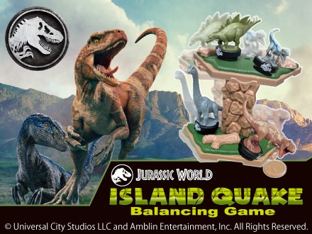 Jurassic World ISLAND QUAKE Balancing Game