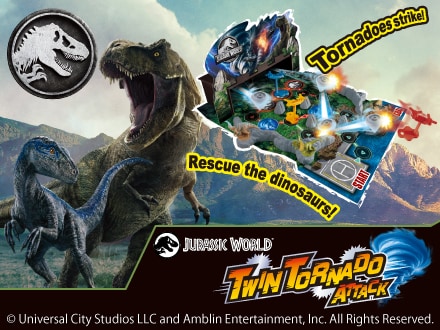 Jurassic World Twin Tornado Attack