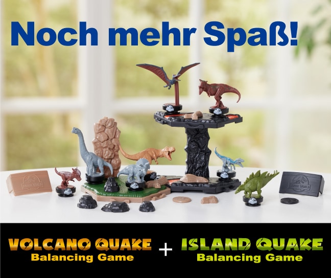 Jurassic World Balancing Game Vulkanausbruch