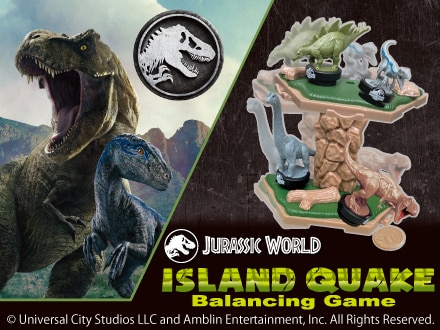 Jurassic World ISLAND QUAKE Balancing Game