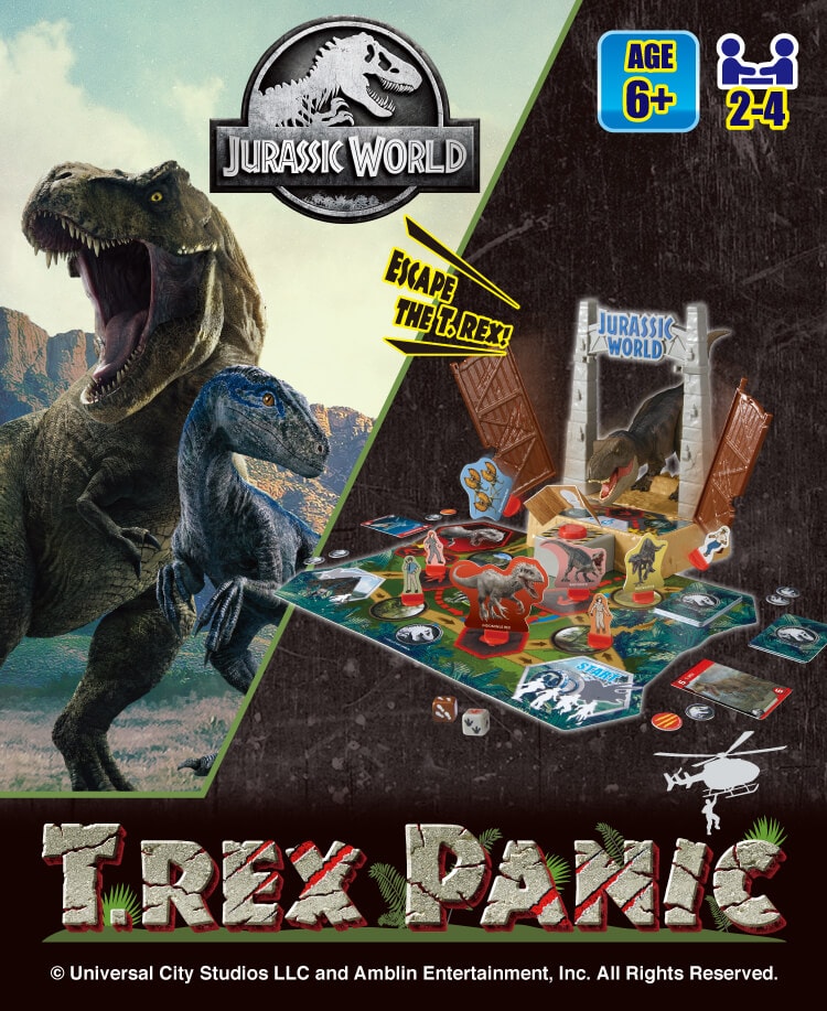 Jurassic World dinosaur pieces (Indominus Rex, Dilophosaurus, Baryonyx, Indoraptor) and cards (Carnotaurus, Therizinosaurus, T. Rex, Blue, Spinosaurus, Mosasaurus, Dimorphodon, Dimetrodon, Sinoceratops, Brachiosaurus, Stygimoloch, Gallimimus