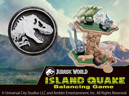 Jurassic World ISLAND QUAKE Balancing Game
