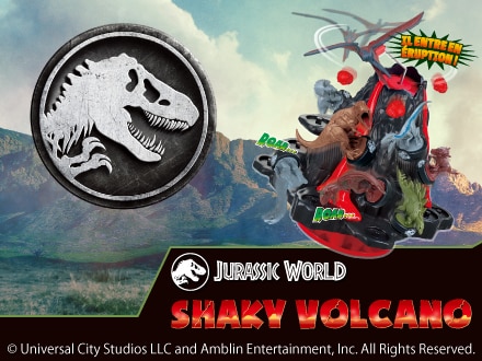 Jurassic World SHAKY VOLCANO