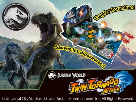 Jurassic World Twin Tornado Attack
