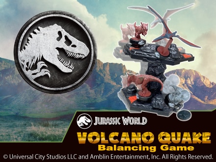 Jurassic World VOLCANO QUAKE Balancing Game
