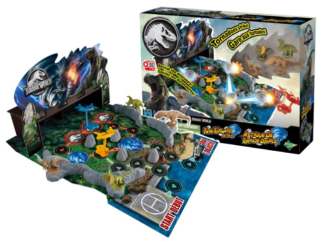 Jurassic World Twin Tornado Attack Packaging