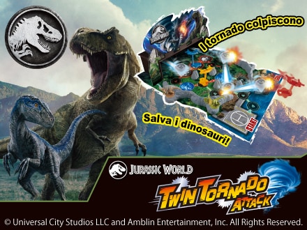 Jurassic World Twin Tornado Attack